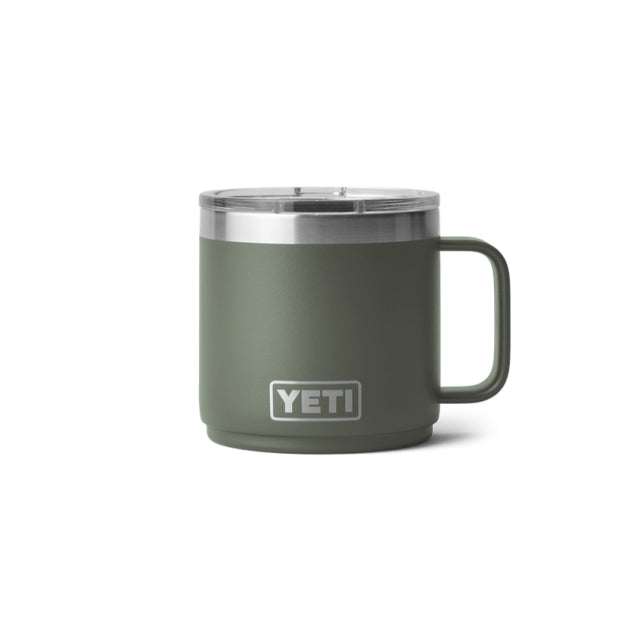 YETI Rambler 14 oz Mug 2.0 CAMP GREEN