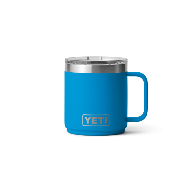 YETI Rambler 10 Oz Stackable Mug BIG WAVE BLUE