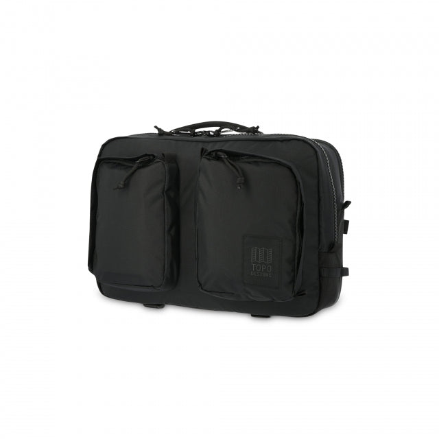 Topo Designs Global Briefcase - Recycled BLACK/BLACK