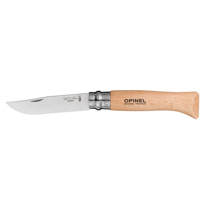 Opinel Knives No.08 Stainless Folding Knife