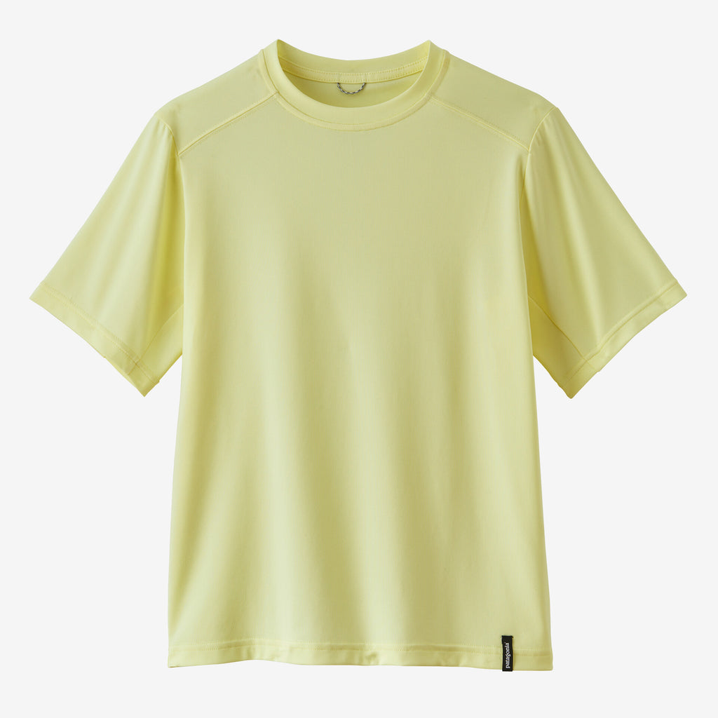 Patagonia Kids' Capilene Silkweight T-Shirt Isla Yellow