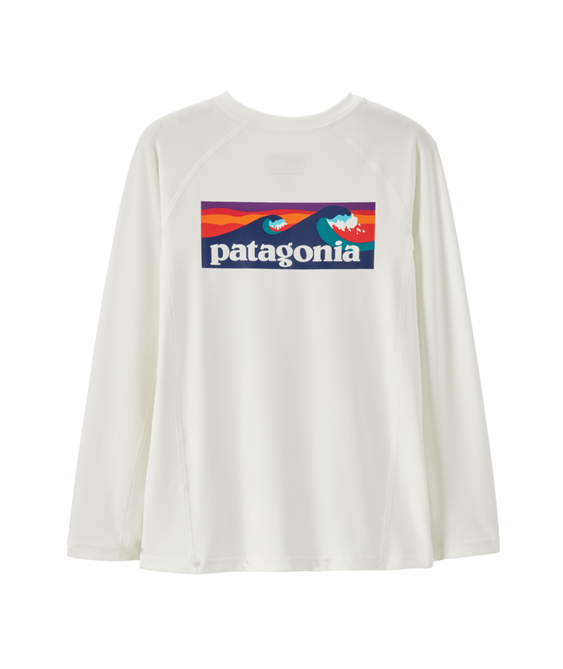 Patagonia Kids' Long-Sleeved Capilene® Silkweight Rashguard BOW / L
