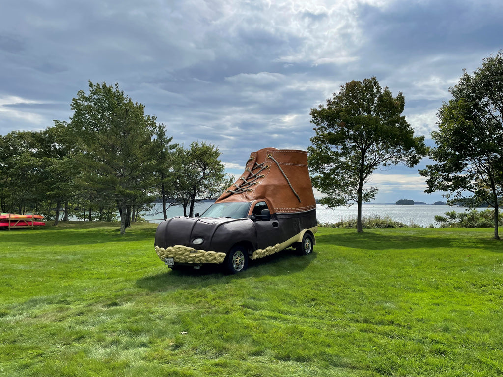 The L.L.Bean Boot Mobile Visits J&H Outdoors