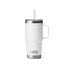 YETI Rambler 25 oz Straw Mug WHITE