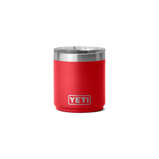 YETI Rambler 10 oz Lowball 2.0 RESCUE RED