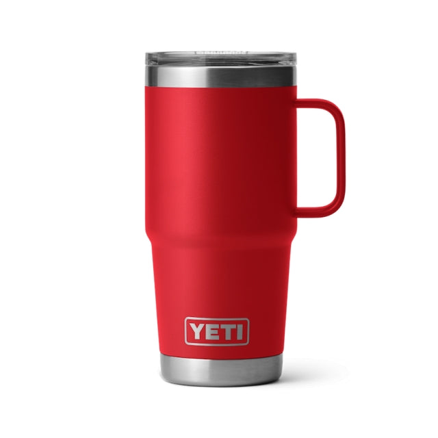 YETI Rambler 20 oz Travel Mug RESCUE RED