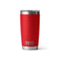 YETI Rambler 20 oz Tumbler RESCUE RED
