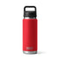 YETI Rambler 26 oz Bottle Chug RESCUE RED