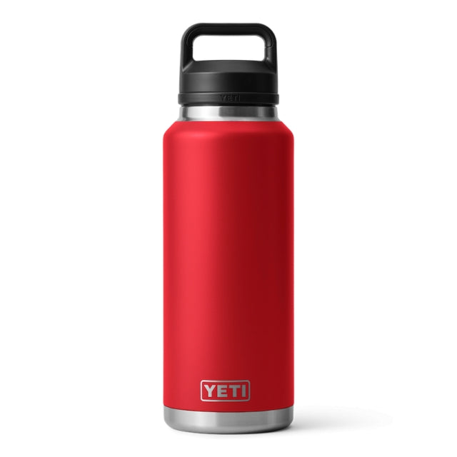 YETI Rambler 46 oz Bottle Chug RESCUE RED