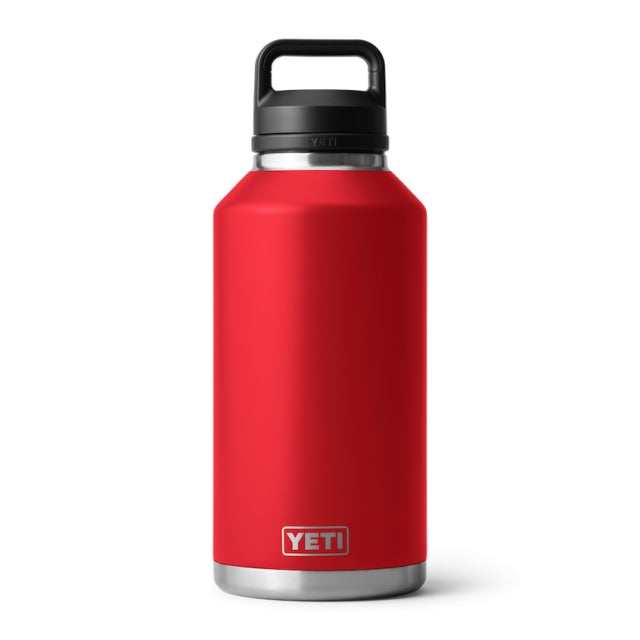 YETI Rambler 64 oz Bottle Chug RESCUE RED