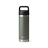 YETI Rambler 18 oz Bottle Chug CAMP GREEN