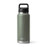 YETI Rambler 36 oz Bottle Chug CAMP GREEN