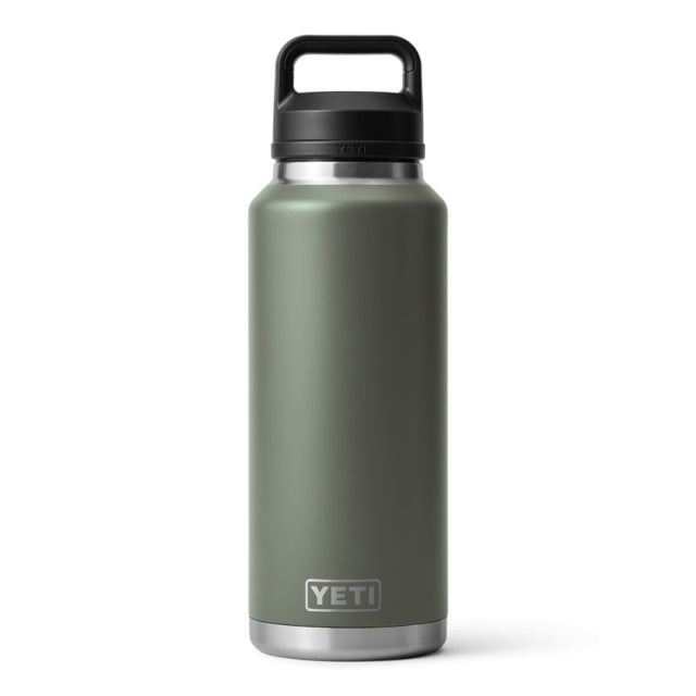 YETI Rambler 46 oz Bottle Chug CAMP GREEN