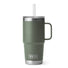 YETI Rambler 25 oz Straw Mug CAMP GREEN