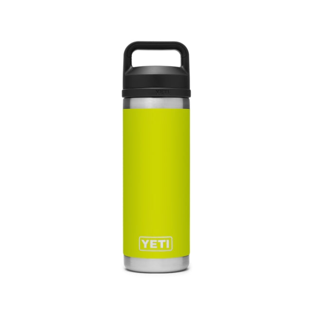 YETI Rambler 18 oz Bottle, Stainless Steel, Vacuum Insulated, with Hot Shot  Cap, Alpine Yellow