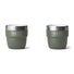 YETI Rambler 4 oz Cup 2Pk CAMP GREEN
