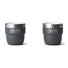 YETI Rambler 4 oz Cup 2Pk CHARCOAL