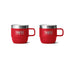 YETI Rambler 6 oz Mug 2Pk RESCUE RED