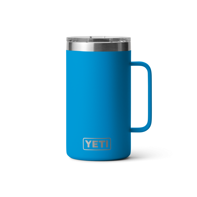 YETI Rambler 24 Oz Mug BIG WAVE BLUE