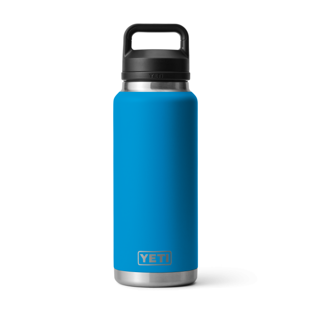 YETI Rambler 36 Oz Bottle With Chug Cap BIG WAVE BLUE