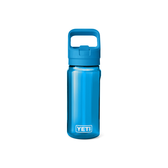 YETI Yonder 600 Ml / 20 Oz Water Bottle Straw Cap BIG WAVE BLUE