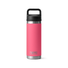 YETI Rambler 18 Oz Water Bottle With Chug Cap TROPICAL PINK