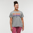 Cotopaxi Womens Do Good Repeat Organic T-shirt HEATHER GREY