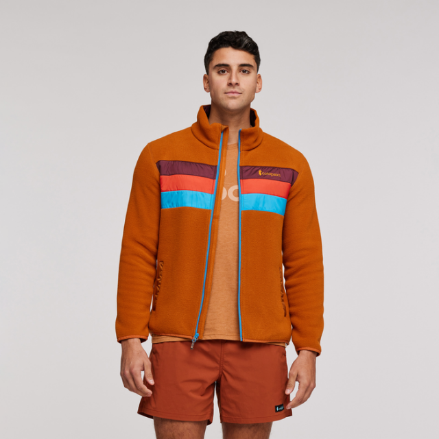 Cotopaxi Men's Teca Fleece Full-Zip Jacket | Past Season Model Fire Roasted