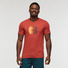 COTOPAXI Llama Sequence Organic T-shirt MAGMA