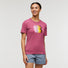 COTOPAXI Llama Sequence Organic T-shirt SANGRIA