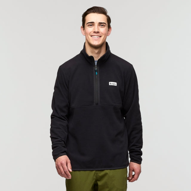 Cotopaxi Mens Amado Fleece Pullover COTOPAXI BLACK