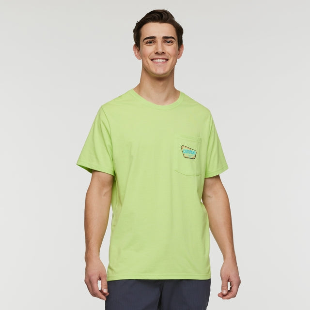 COTOPAXI Camp Life Organic Pocket T-shirt LIME