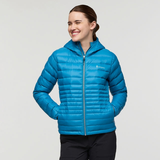 Cotopaxi Womens Fuego Down Hooded Jacket COTOPAXI LAKE