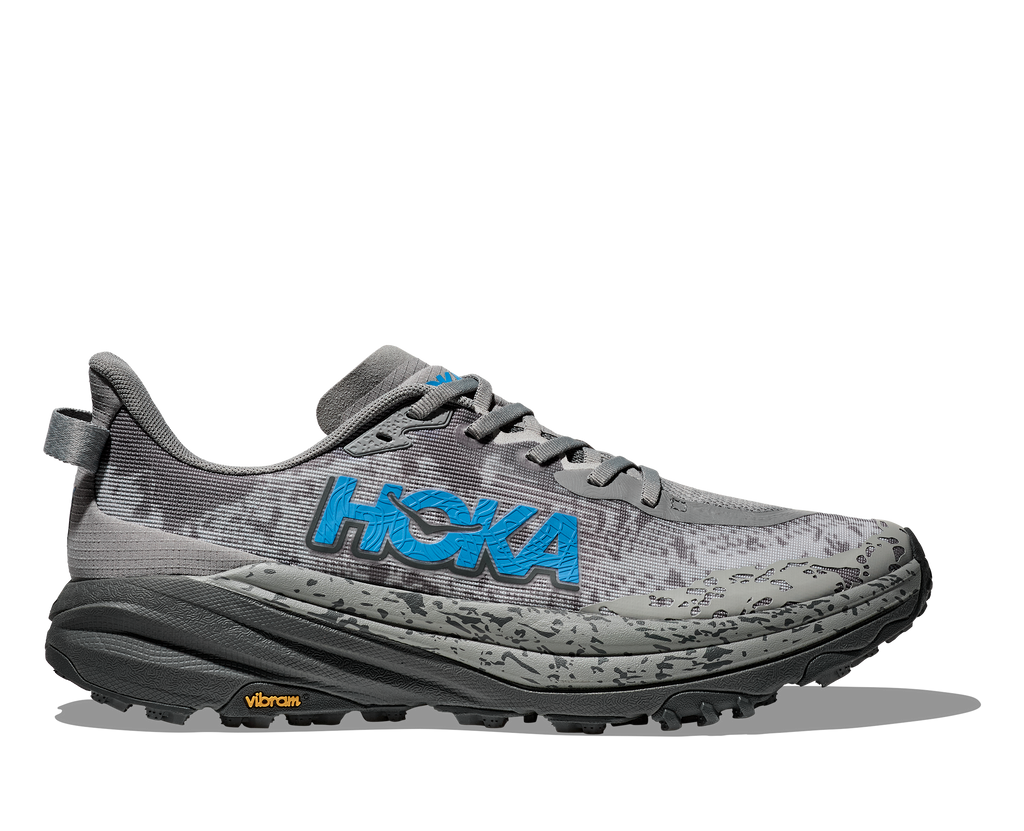 HOKA Men's Speedgoat 6 GALACTIC GREY / HOKA BLUE