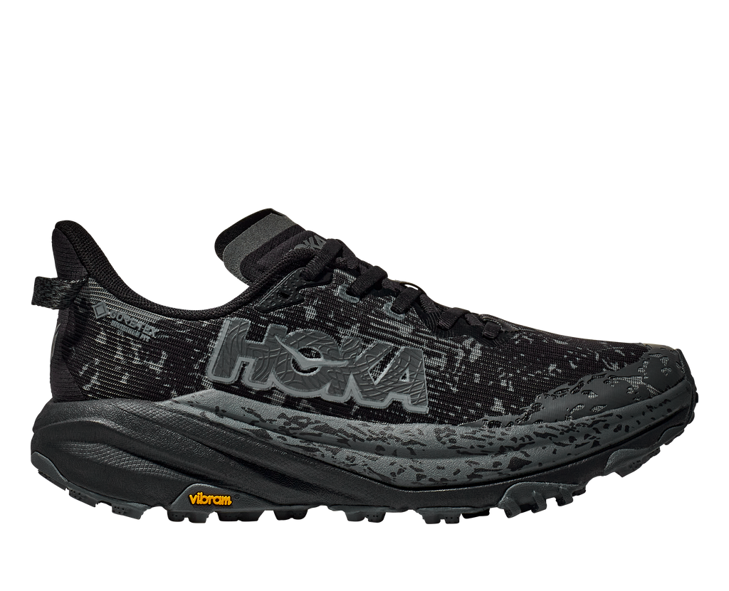 HOKA Men's Speedgoat 6 GTX BLACK / OUTER ORBIT