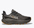 Hoka Men's Challenger 8 GORE-TEX - Asphalt Grey / Varsity Yellow.
