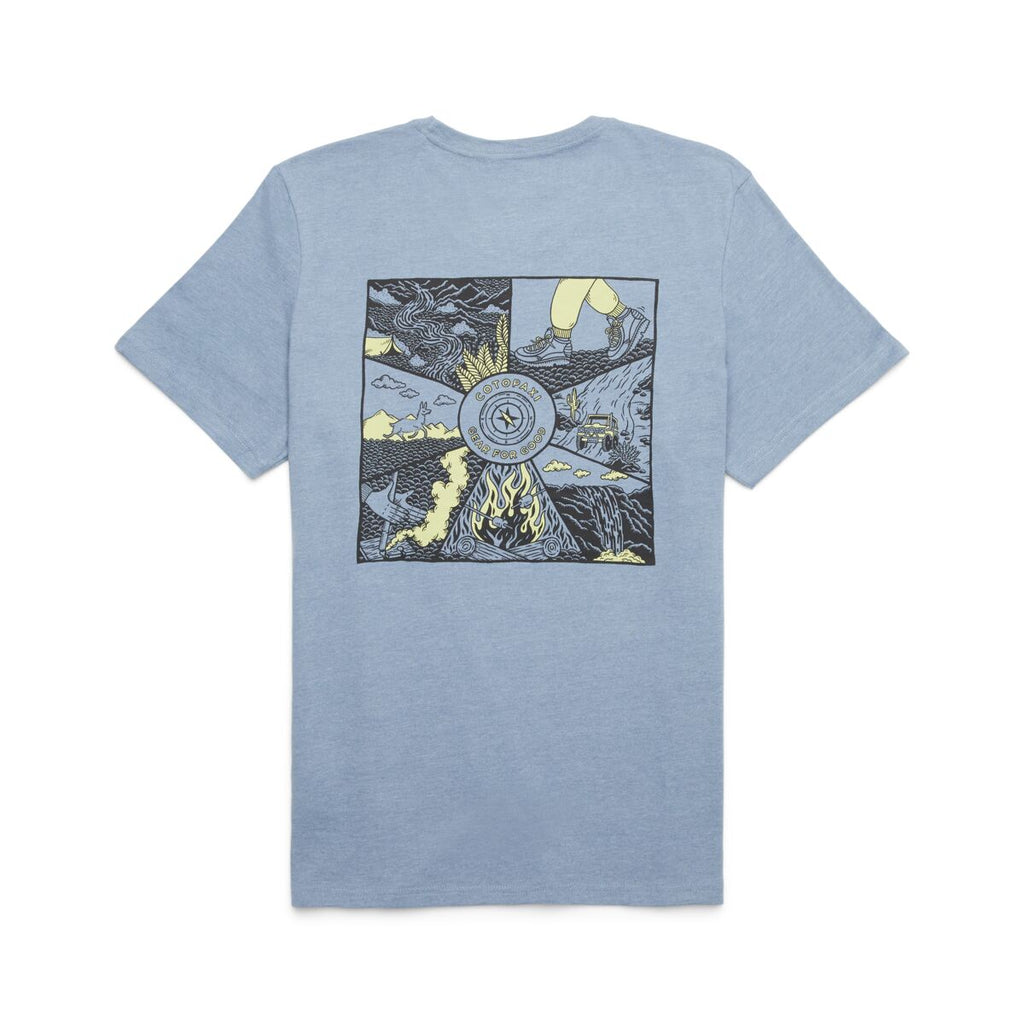 Cotopaxi Mens Slice Of Adventure Organic T-shirt