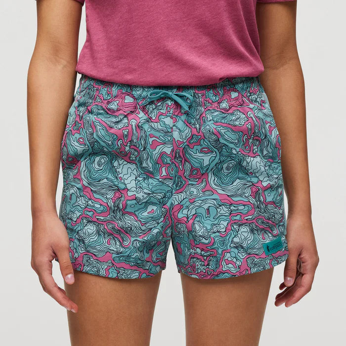 Cotopaxi Womens Brinco 3" Short - Print SANGRIACOASTA / L