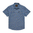 Howler Brothers Mens H Bar B Snapshirt Bouquets : Washed Indigo
