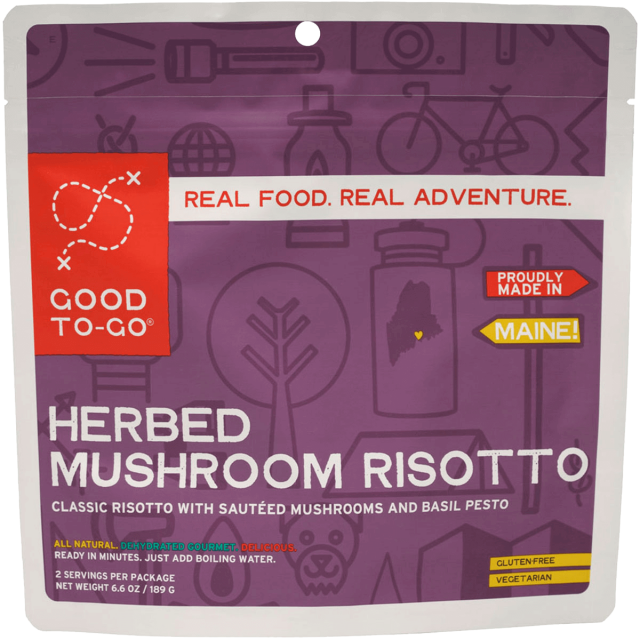GOOD TO-GO FOODS Herbed Mushroom Risotto DOUBLE SERVING