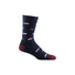 Darn Tough Truffle Hog Crew Lightweight MIDNIGHT
