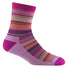 DARN TOUGH Kids Zebra Canyon Micro Crew Lightweight With Cushion Clover