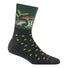 DARN TOUGH Womens Wild Life Crew Lightweight With Cushion HEDGEHOG