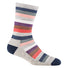 Darn Tough Women's Mystic Stripe Crew Lightweight With Cushion.