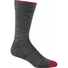 DARN TOUGH Mens Solid Crew Lightweight CHARCOA / L