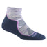 DARN TOUGH LT HIKER 1/4 LTWEIGHT W/ CUSH COSMIC PURPE / L