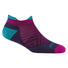 Darn Tough Run No Show Tab Ultra-lightweight With Cushion BLACKBERRY