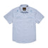 Howler Brothers Mens Crosscut Deluxe Snapshirt Surfbird : Sky Oxford Dobby