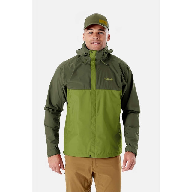 Rab Men's Downpour Eco Waterproof Jacket ARA