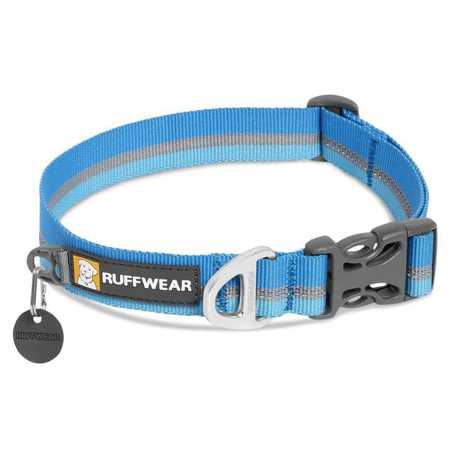 Ruffwear Crag Collar Reflective Dog Collar Blue Dusk